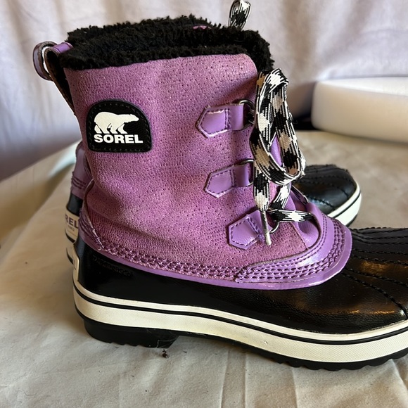 【特別セール品】 Sorel | Size Boots Waterproof Black And Purple Sorel | Shoes 靴
